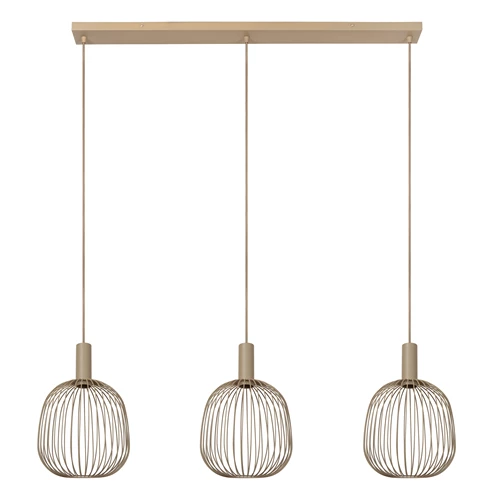 Lucide ESTEREL - Suspension - 3xGU10 (MR11) - Taupe | Essential - éteint